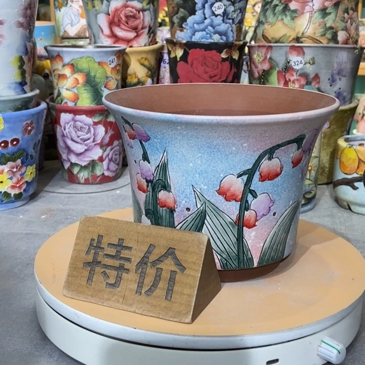 红陶景德镇艺术手绘作品