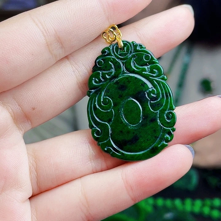 翡翠银S925镶嵌颈饰多样性