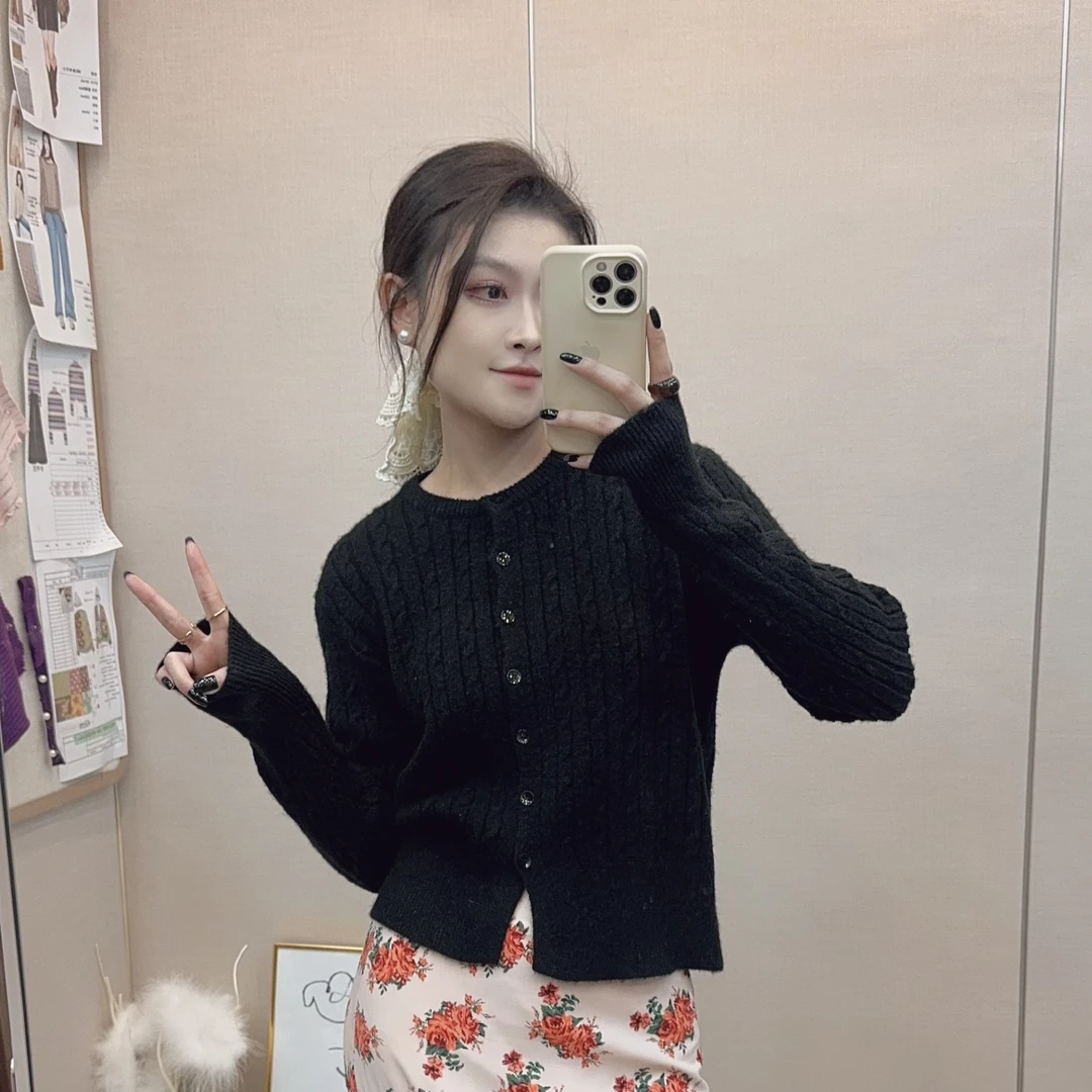 羊毛羊绒（衣长54推荐90-140斤）【温雅黑】