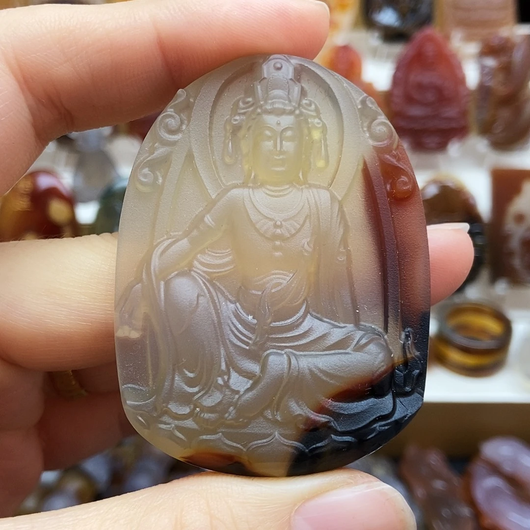 玛瑙/玉髓未镶嵌颈饰