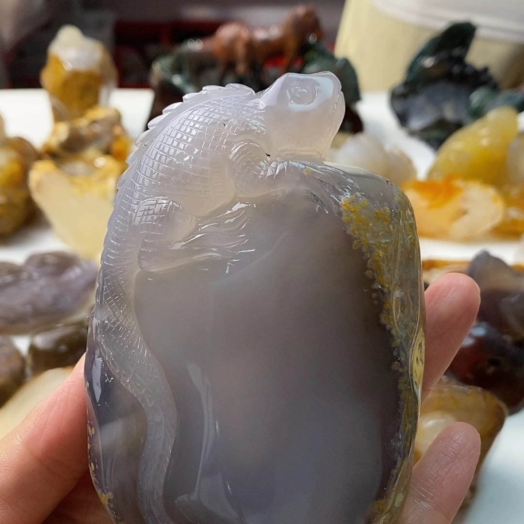 玛瑙/玉髓未镶嵌颈饰