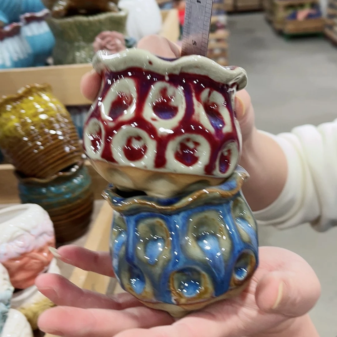 【闪购商品】陶瓷福利品凑满10元发货陶瓷花盆