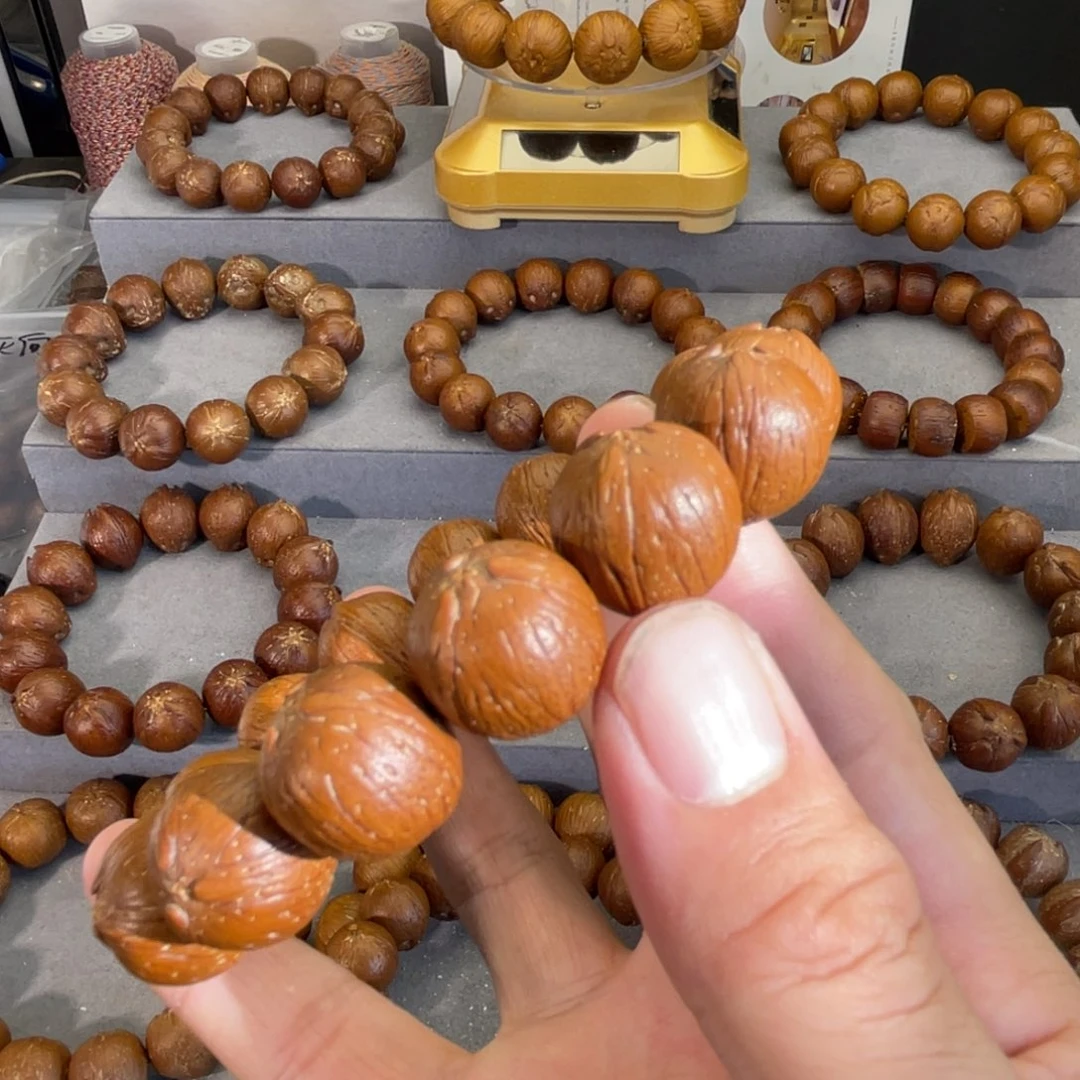 紫金鼠手串17尺寸原皮大猫