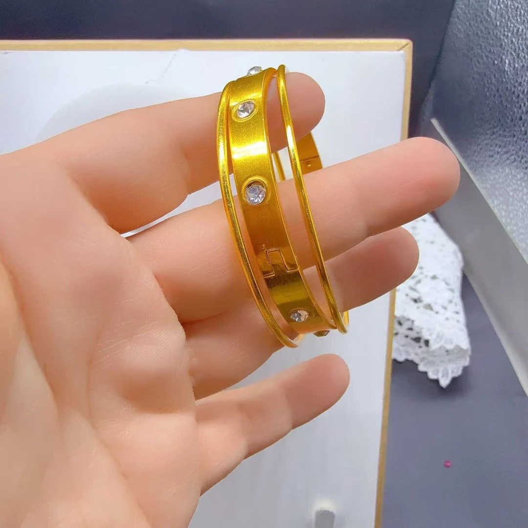 铜合金手镯 铜合金精美手镯时尚手镯 malika pason 0513