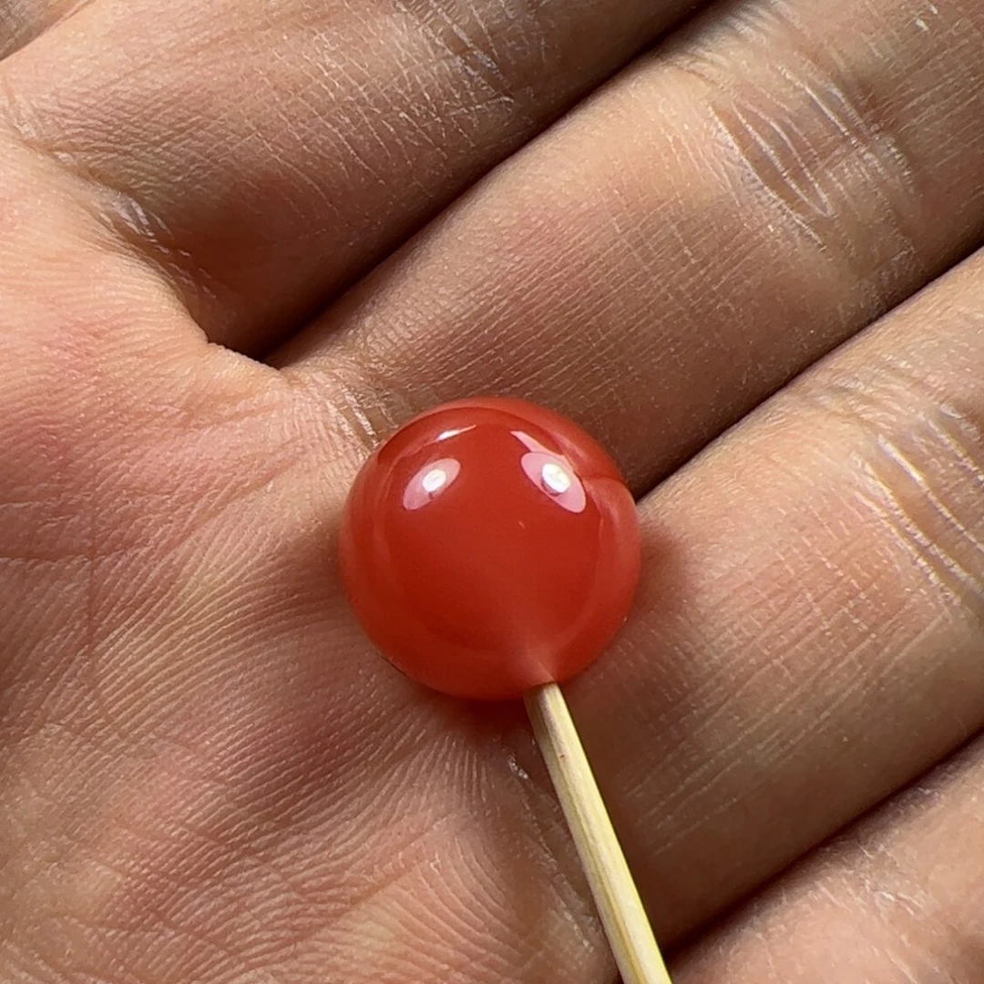 南红玛瑙珠子未镶嵌戴*