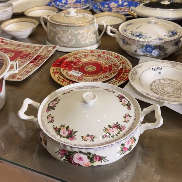 陶瓷骨质瓷汤锅特价不退换默认微瑕无磕碰