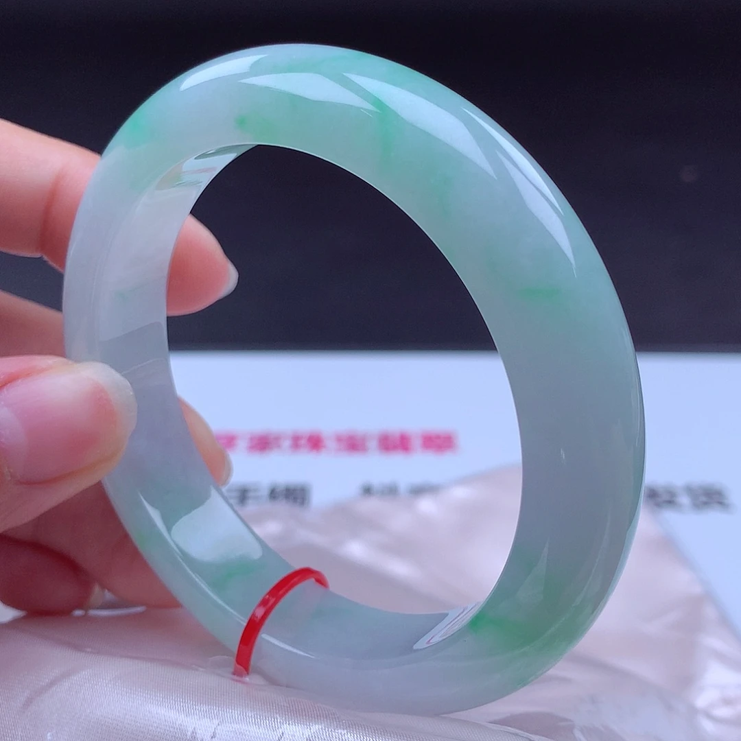 翡翠未镶嵌手镯手镯001991