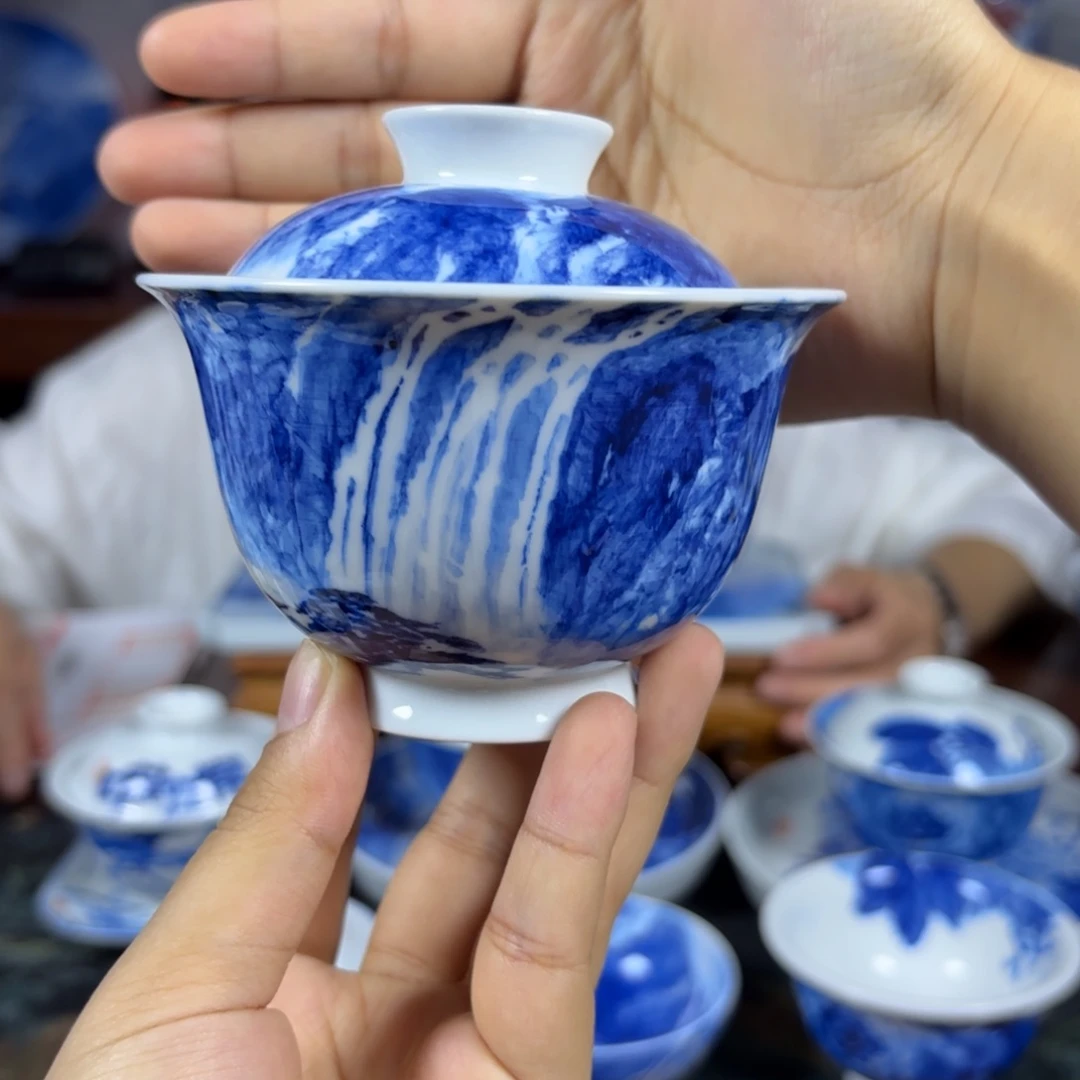 国一王老师手绘山水