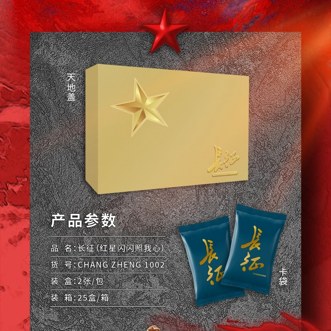 【拆盒】长征 第二弹 中果文创 正版授权 箱配卡册（代拆）
