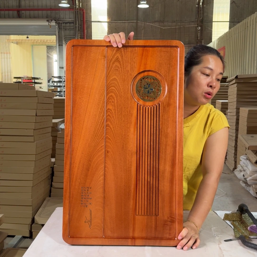 花梨木茶盘73*43尺寸