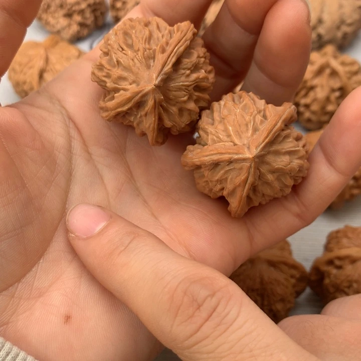 把件文玩核桃全品三棱