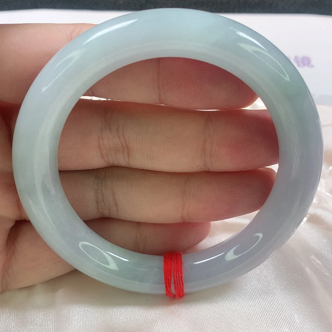 翡翠手镯（圆镯）未镶嵌338号