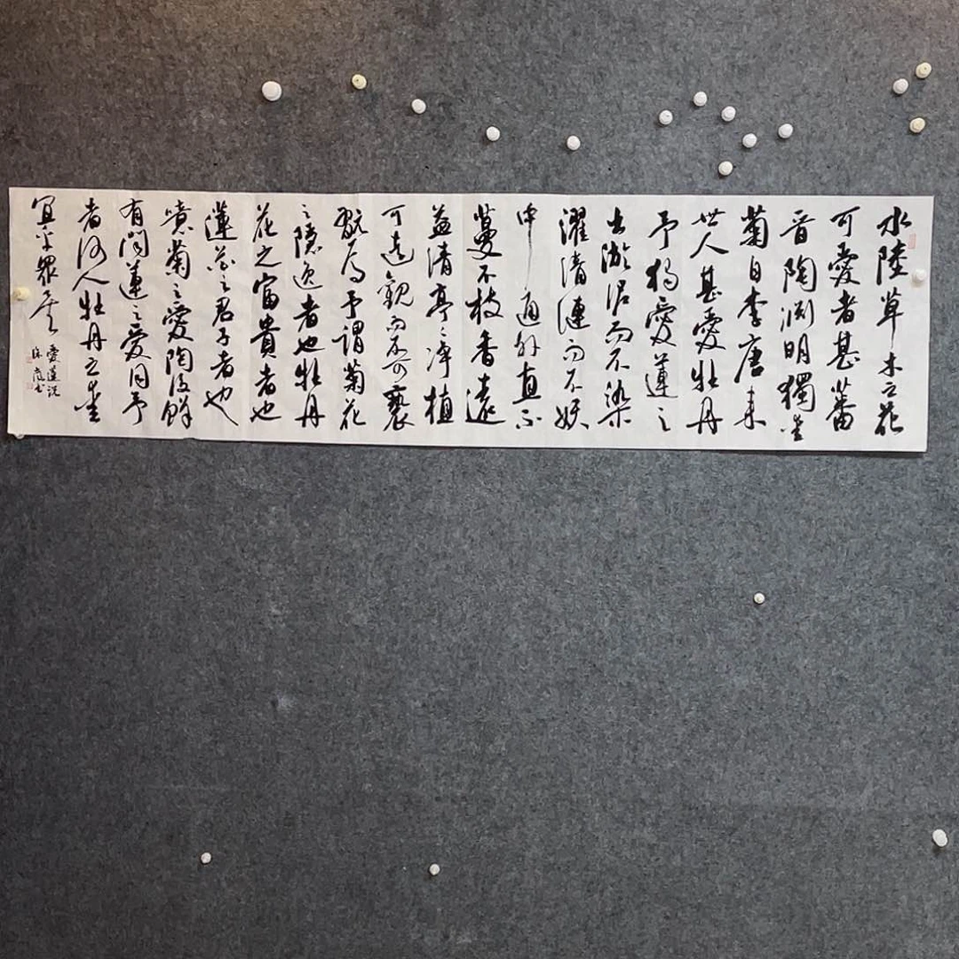 书法北兰亭徐岚180×50啊