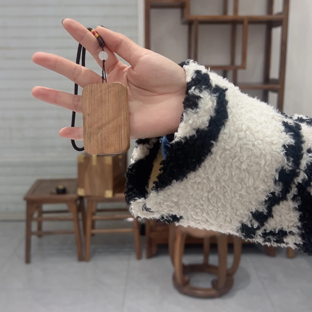 木野生山桃木 无事牌 新粉浮力