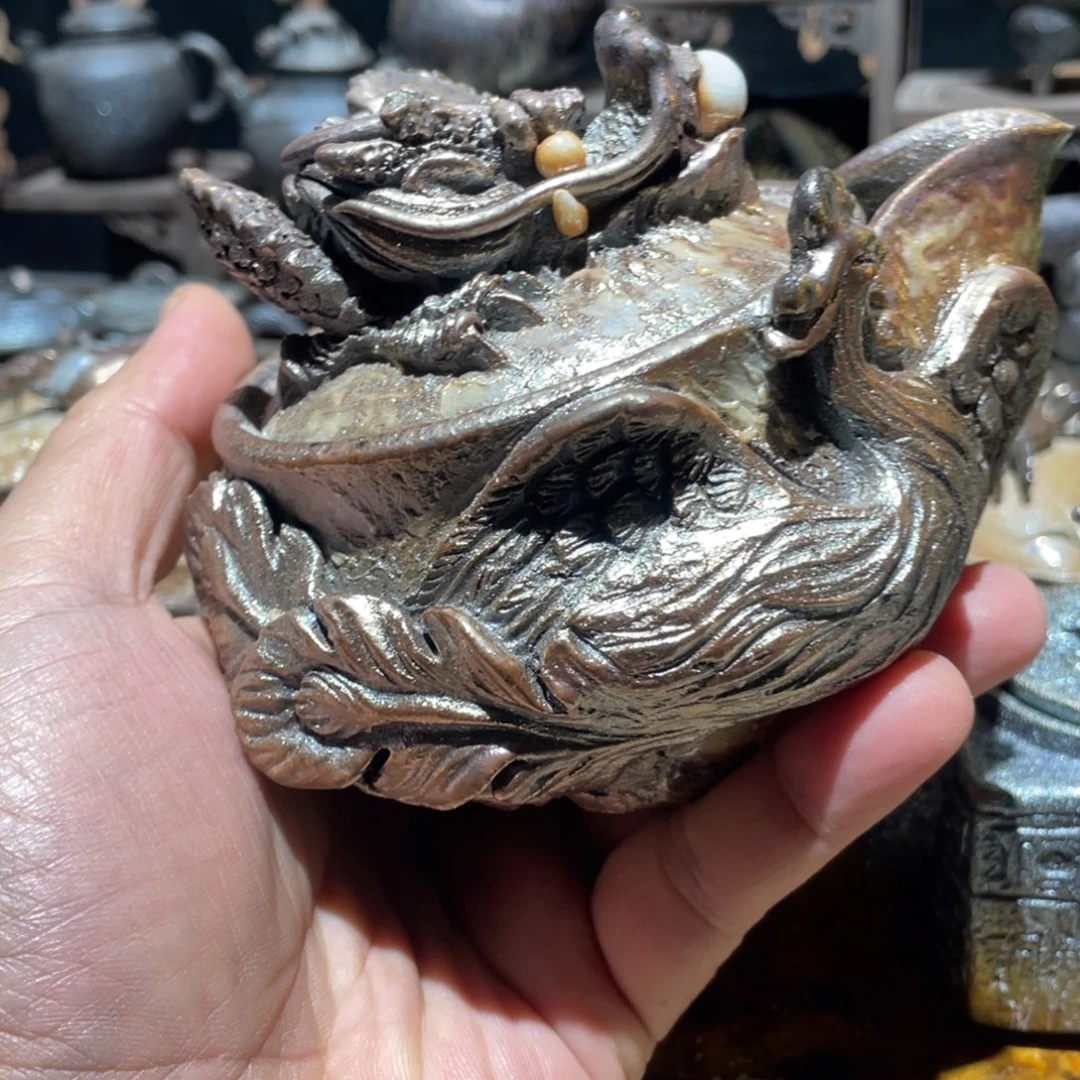 唐***尺精品柴烧大漏特漏