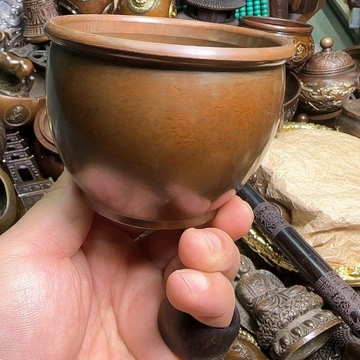 铜器办公室茶室摆件