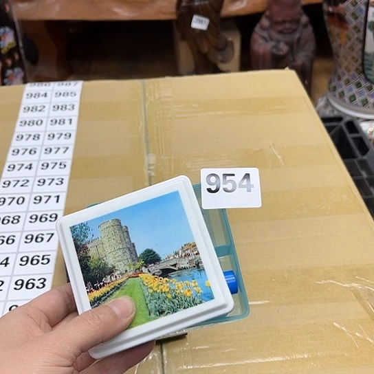 瓷片摆件工艺品瓷器摆件777 