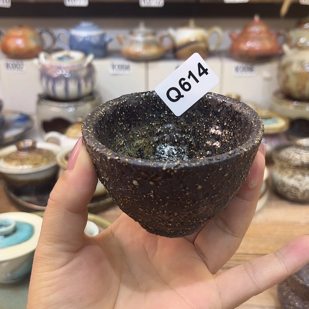 白泥茶杯王*根陶瓷艺术