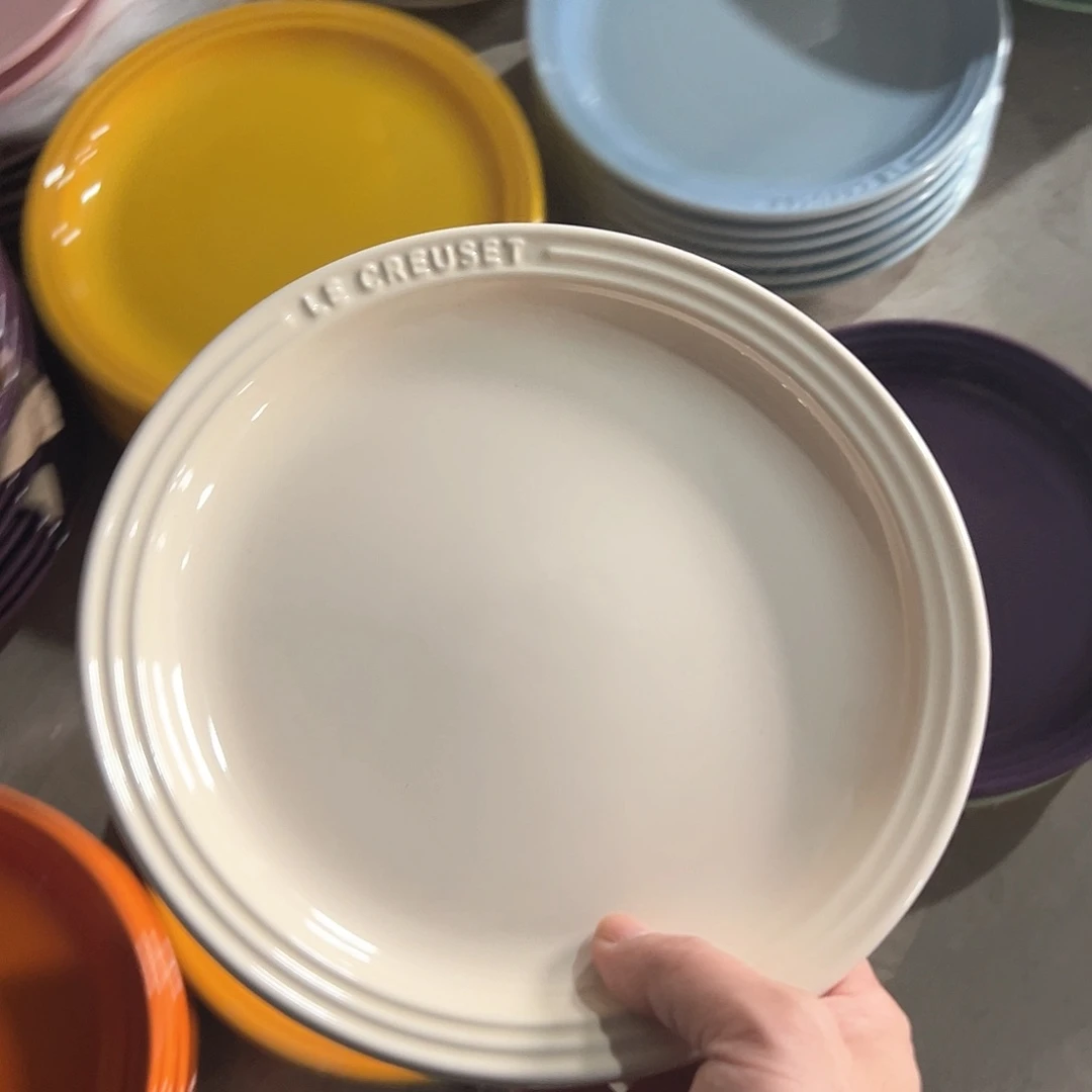 陶瓷 +-++大牛排 奶白色 2个个