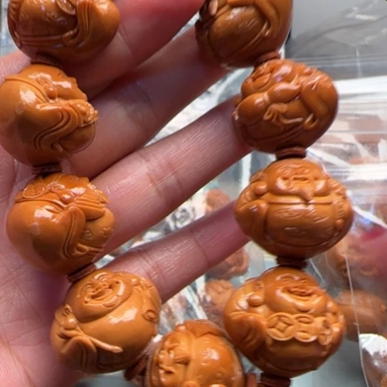 手串橄榄核橄榄雕雕刻等工艺