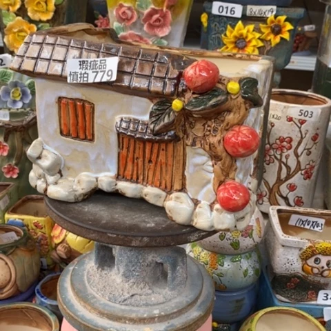 【闪购商品】红陶粗陶材质多肉花盆779