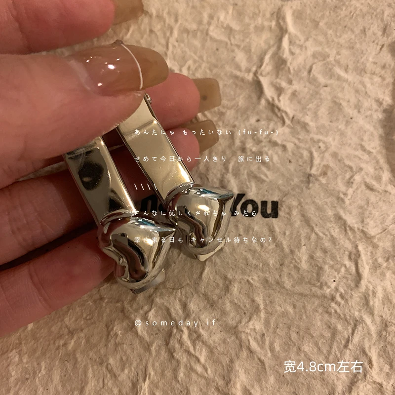 甜美边夹小众百搭设计感时尚个性发夹8288-08