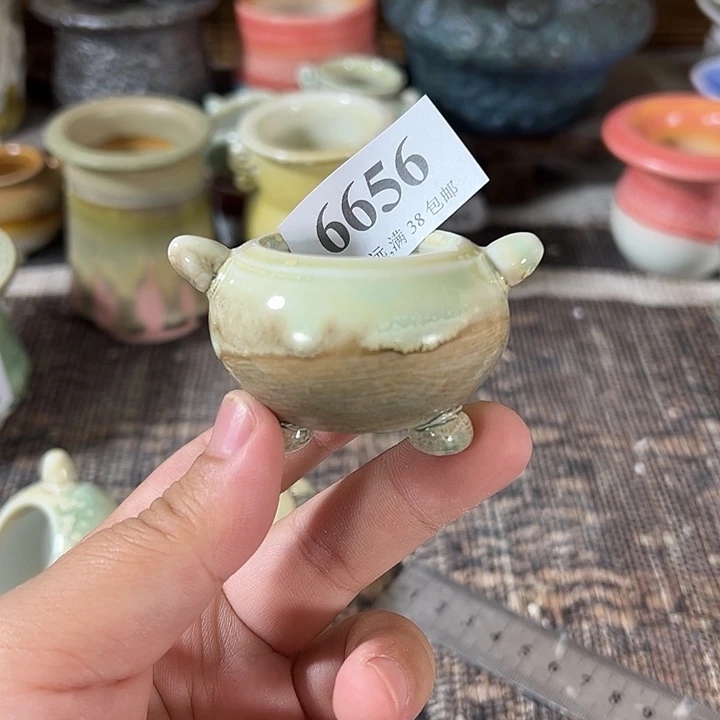 口3 手工花盆满30包邮