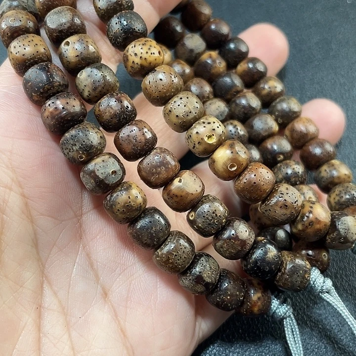 星月菩提吊坠雕刻色子珠