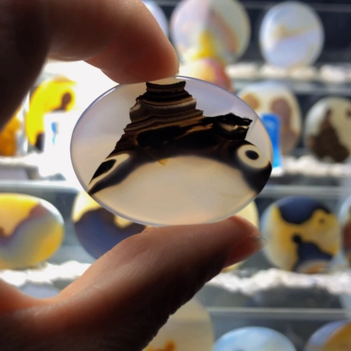 合金玛瑙/玉髓珠宝奇石127