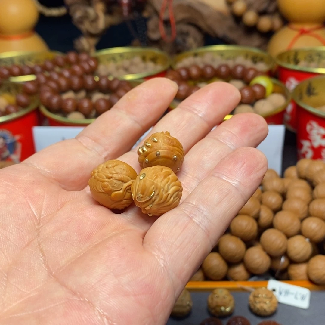 核桃手串/手链繁**幕雕刻3个