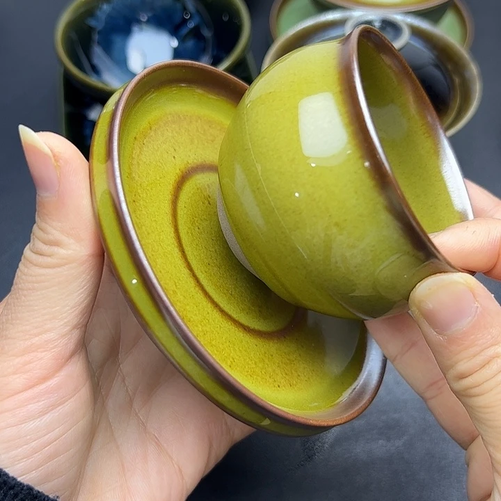 茶盏建窑建盏主人杯