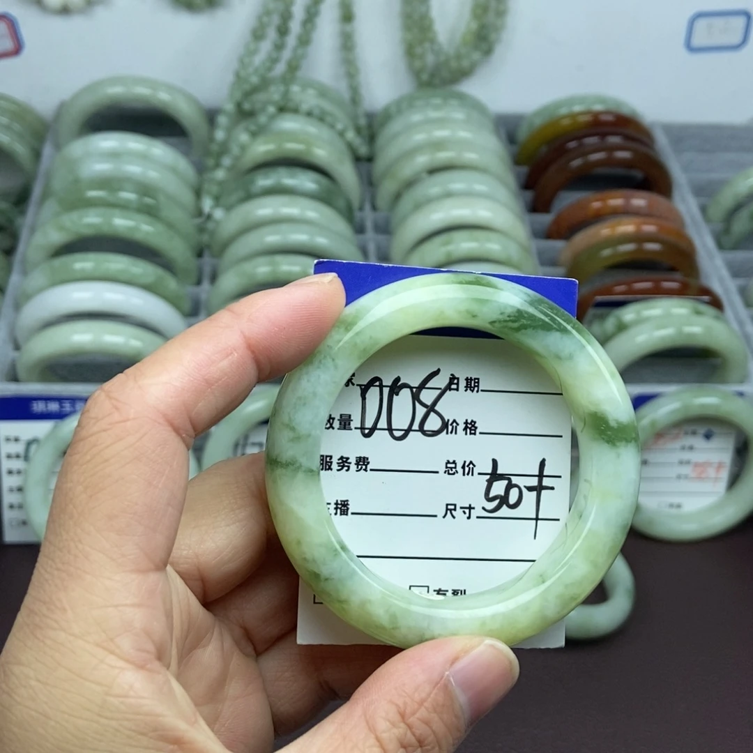 蛇纹石玉未镶嵌手链