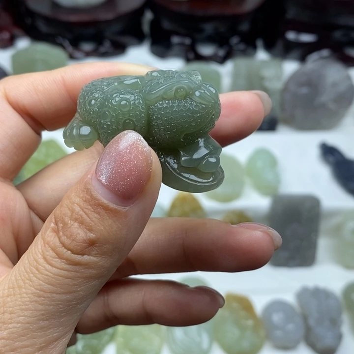 和田玉（碧玉）未镶嵌颈饰58