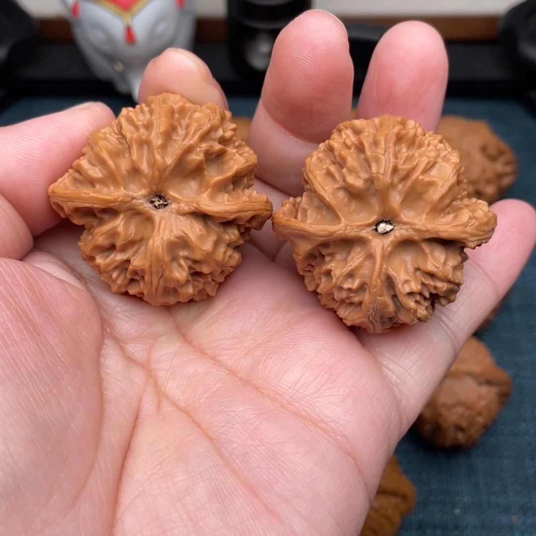 文玩核桃把件全品40精配十字底