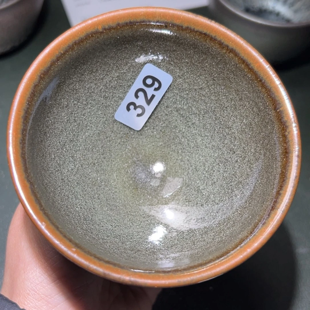 茶盏全手工原矿原釉建盏