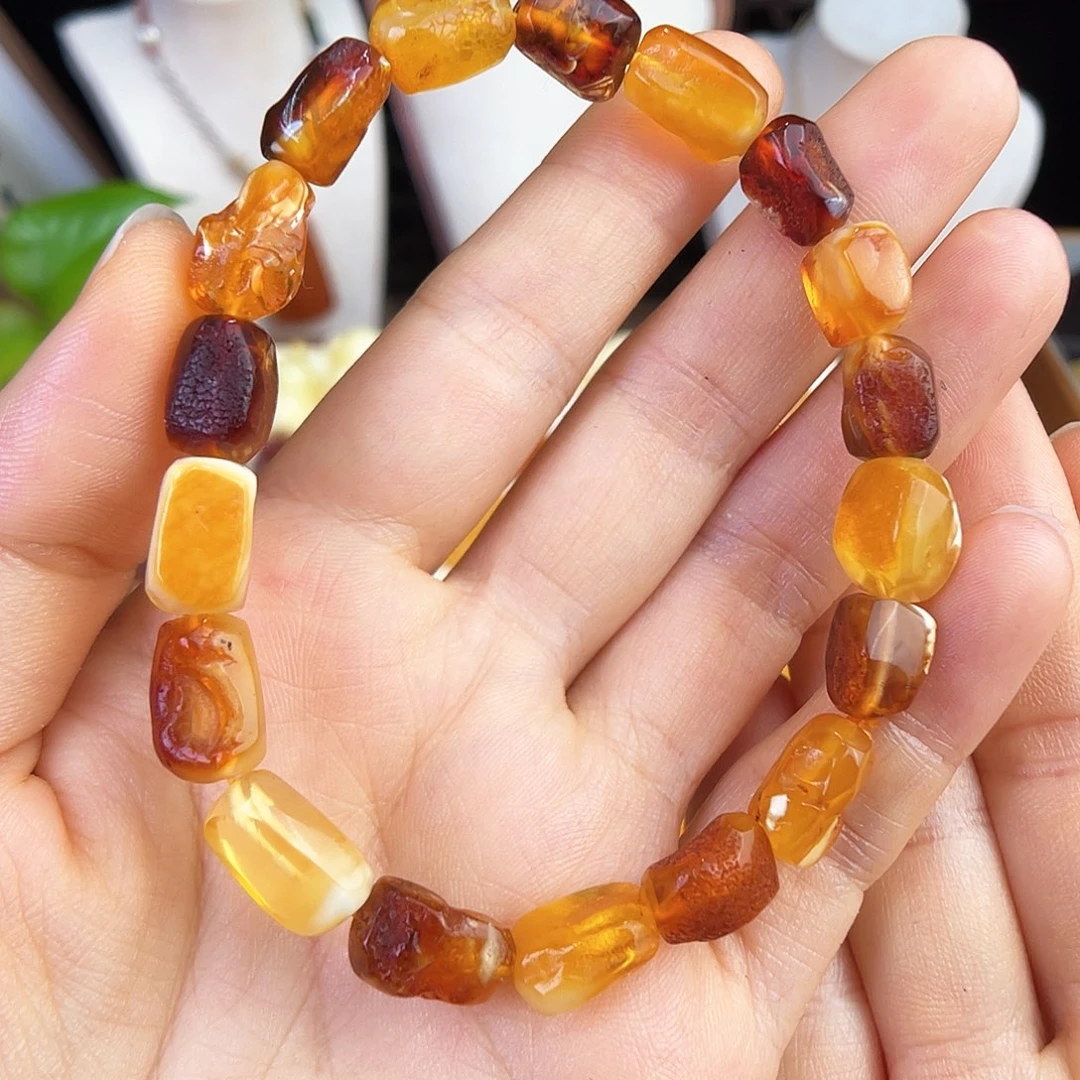 未镶嵌琥珀珠宝奇石，
