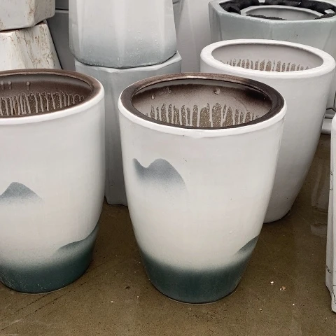 低腰锥形山水中号 口26/35