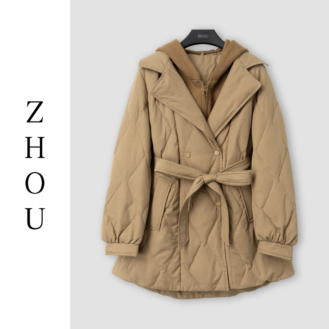 （周哥甄选）黄色羽绒外套-32692