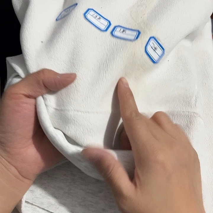 @***白花灰色奥粒绒70公分长有土皱手