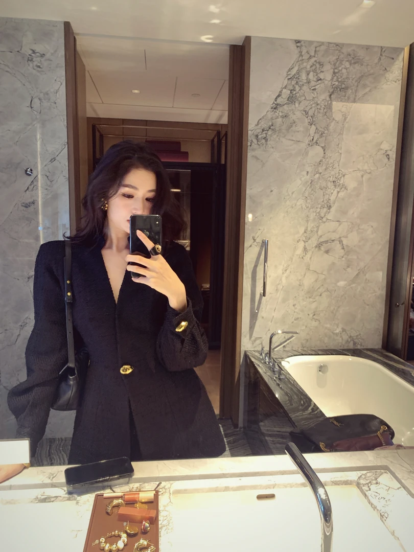 金南一通勤气质全开简约时尚百搭外套短裤套装