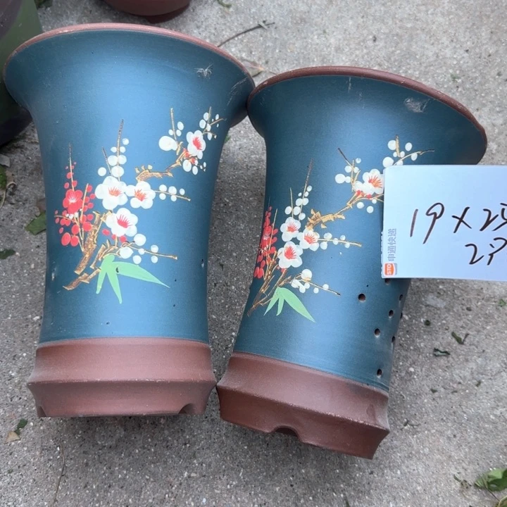 紫砂花盆特价清仓