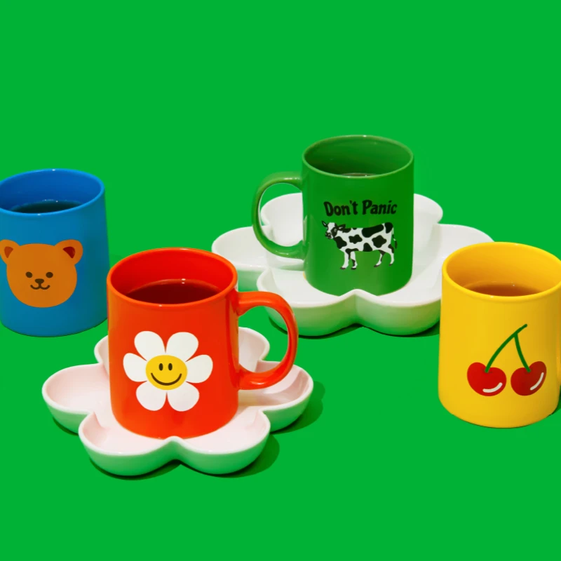 wigglewiggle陶瓷马克杯情侣设计感高颜值小众水杯新款