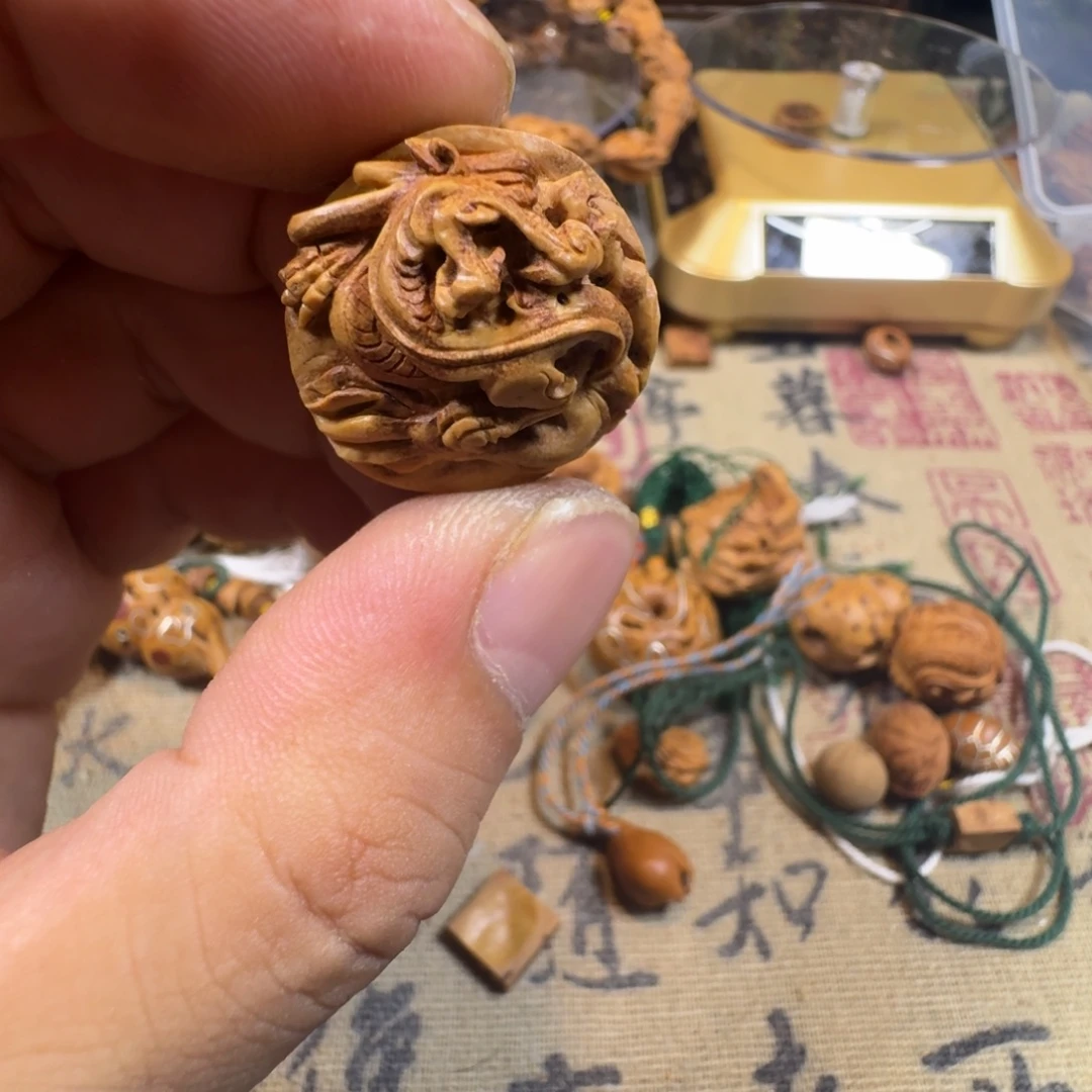 吊坠核桃仿古龙桃核74