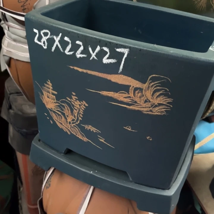 紫砂花盆宜兴紫砂