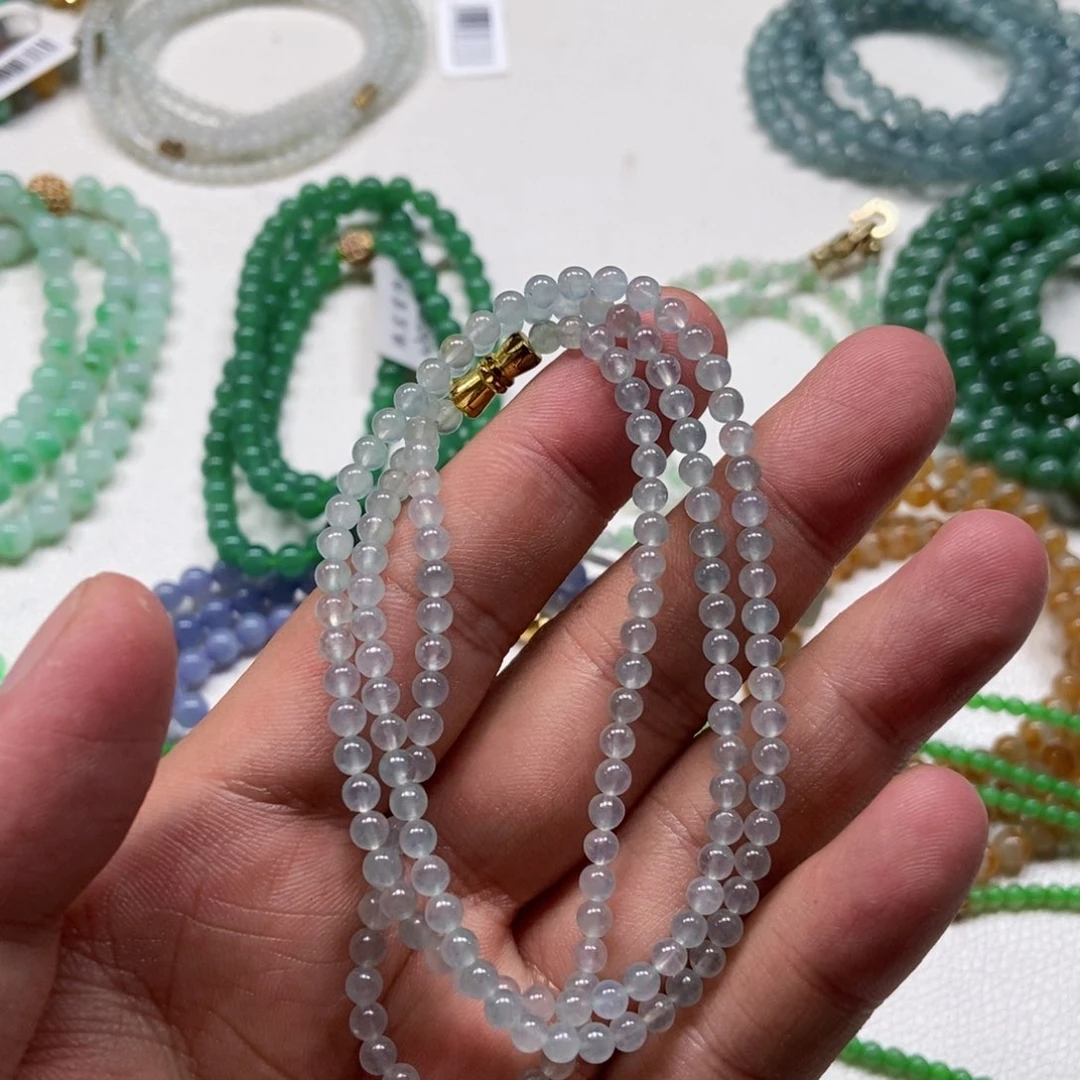 未镶嵌手链翡翠缅甸翡翠a货卡3.8