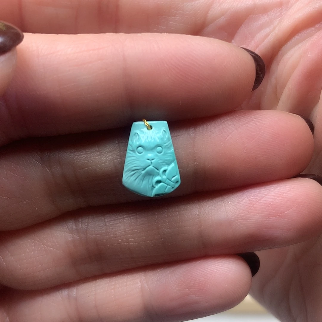 绿松石未镶嵌配饰