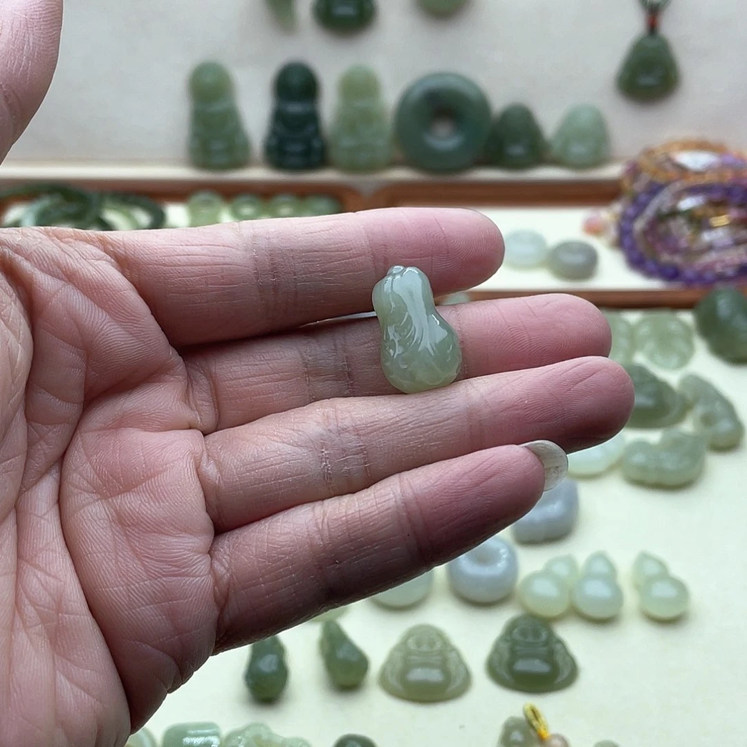 和田玉吊坠(不含链)未镶嵌