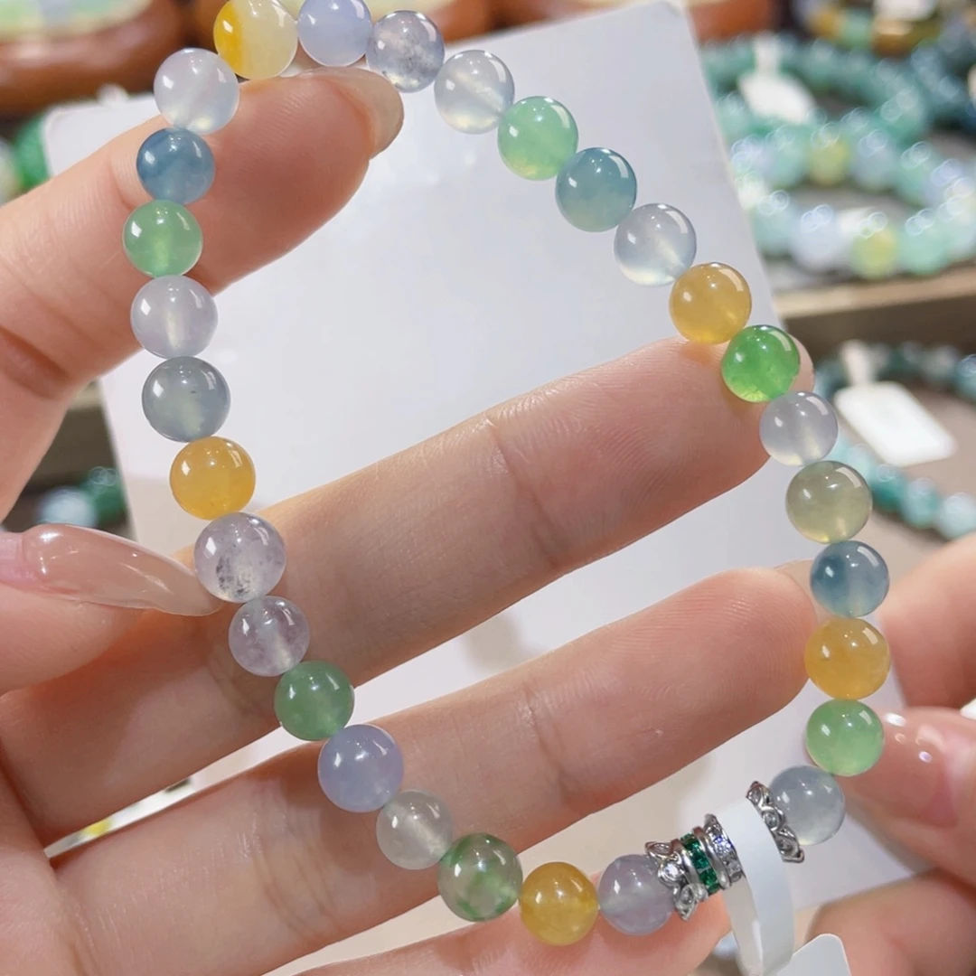 未镶嵌手链翡翠高冰糖果