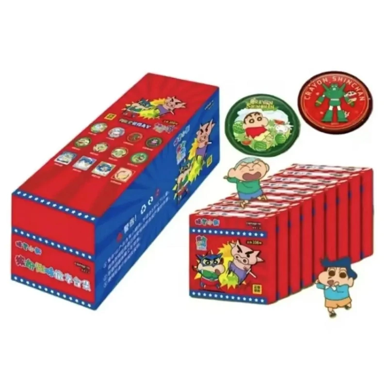 蒙教王国 蜡笔小新徽章缤纷趣味吧唧徽章（直播代拆）