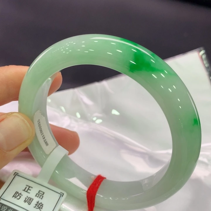 未镶嵌手镯翡翠正圈55-56